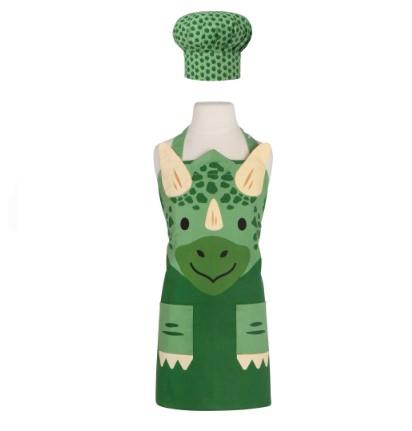 Now Designs Daydream Dino Apron and Hat Set