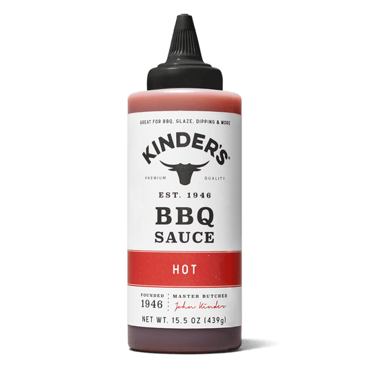 Kinders BBQ Sauce Hot 15.5oz