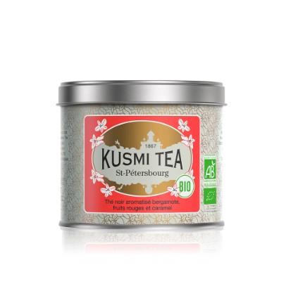 Kusmi Organic St. Petersburg Black Tea 100g Tin