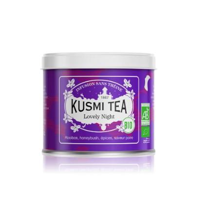 Kusmi Organic Lovely Night Herbal Tea 100g Tin