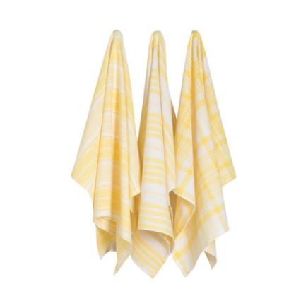 Now Designs Dishtowels Jumbo Lemon Set of 3