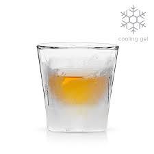 Viski Glacier™ Whiskey Glass Double Walled 6oz