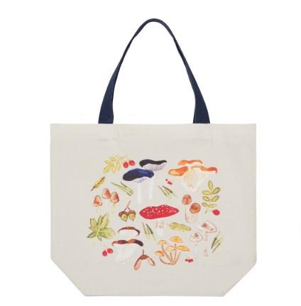 Now Designs Field Mushrooms Tote Bag