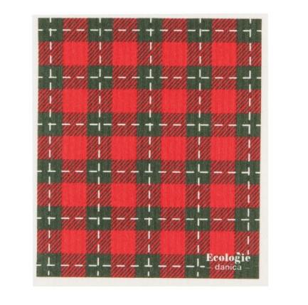 Ecologies Tartan Swedish Dishcloth