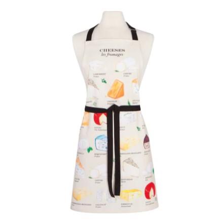 Now Designs Les Fromages Vintage Print Apron