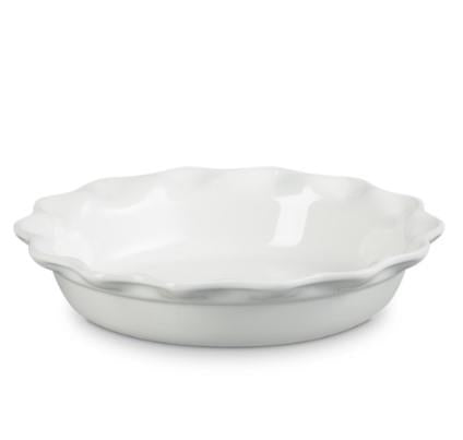 Le Creuset Heritage Pie Plate White