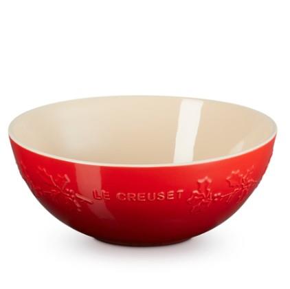 Le Creuset Holly Collection 3.6L Multi Bowl Cerise