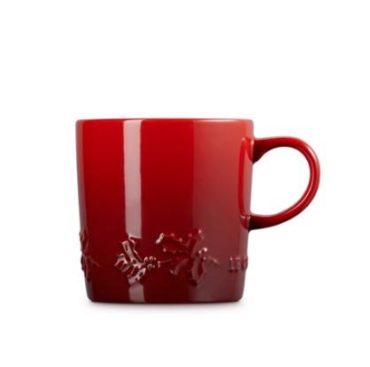 Le Creuset Holly Collection London Mug Cerise