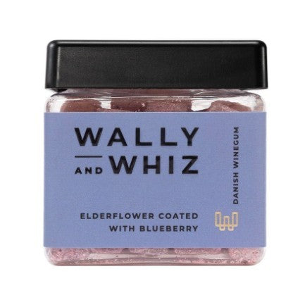Wally And Whiz Wine Gums - Elderflower With Blueberry