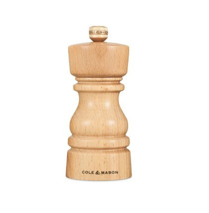 Cole & Mason London Salt Mill - 5" Natural Beech