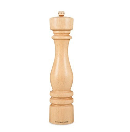 Cole & Mason London Pepper Mill - 12" Natural Beech