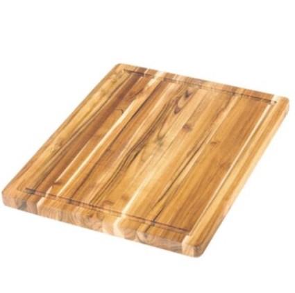 Teak Haus Scandi Cutting Board With Juice Groove 18x14x1"