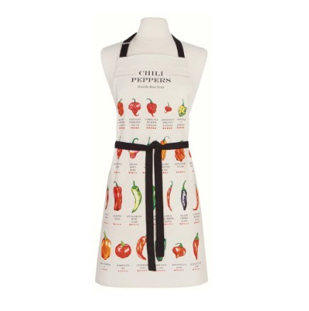 Now Designs Fine Print Apron - Chili Peppers
