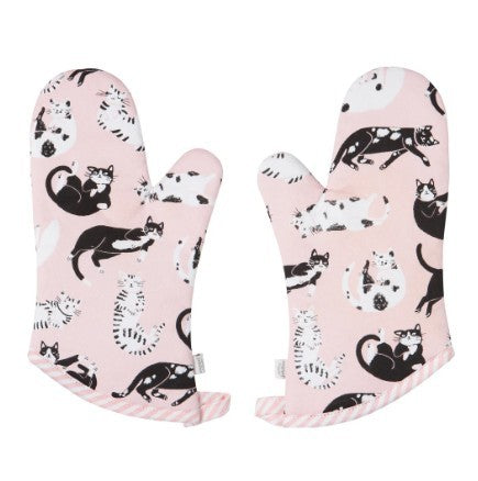Danica Jubilee Oven Mitts - Meow & Furever