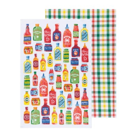 Now Designs Dishtowels Set - Hot Sauce