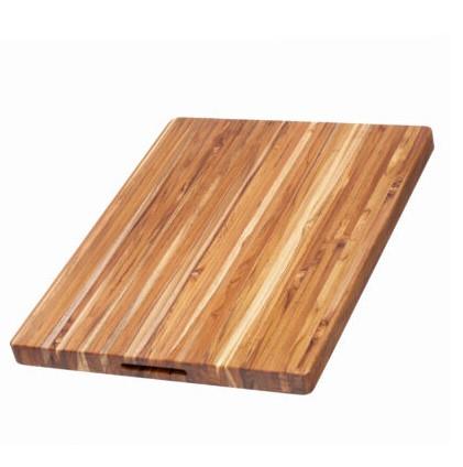 Teak Haus Traditional 24x18x1.5" Edge Grain Cutting Board