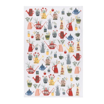 Now Designs Dishtowel - Watering Cans