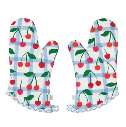 Danica Jubilee Oven Mitts - Very Cherry