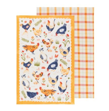 Now Designs Dishtowels Set - Free Range