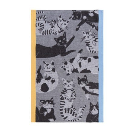 Danica Jubilee Dishtowel - Jacquard Meow & Furever