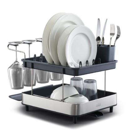 Joseph Joseph Excel Steel 2-Tier Dish Rack