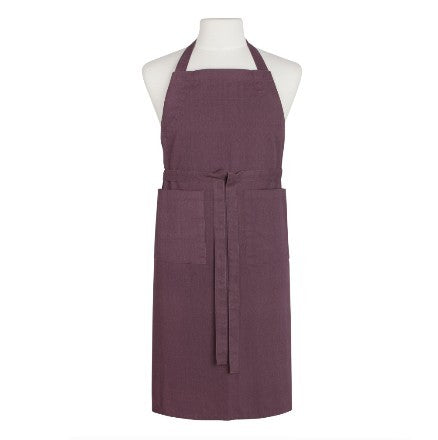 Danica Heirloom Apron - Ash Plum