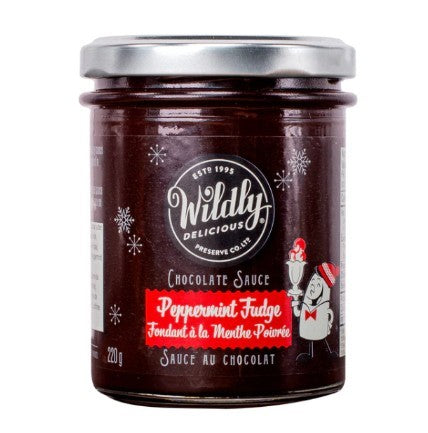 Wildly Delicious Chocolate Sauce - Peppermint Fudge