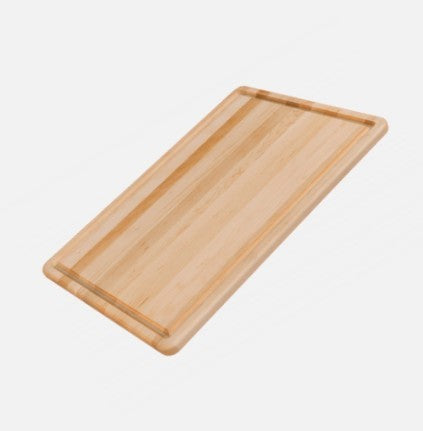 Label Cutting Board - 14x20x3/4" Maple With Groove