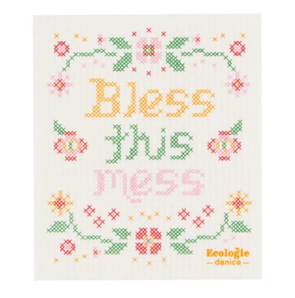 Ecologies Swedish Sponge Cloth - Bless This Mess