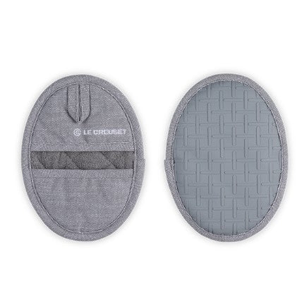 Le Creuset Pot Grips - Charbon Set Of 2