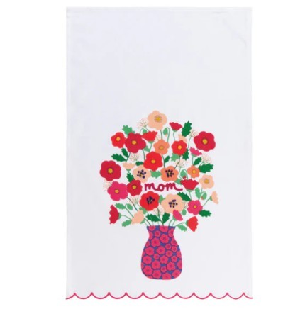 Danica Jubilee Dishtowel - Deco Poppy