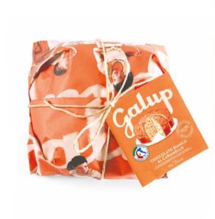 Galup Panettone - White Chocolate & Caramel
