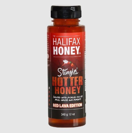 Halifax Honey Co. Stingin' Hotter Honey Red Lava Edition