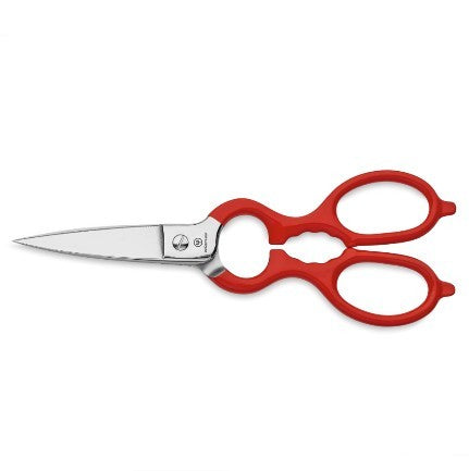 Wusthof Stainless Steel Scissors - Red