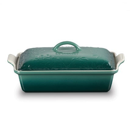 Le Creuset Rectangular Casserole Olive Branch Artichaut