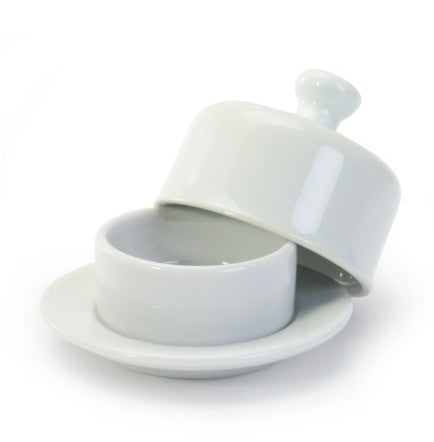 BIA Butter Dish - 3.5" Round