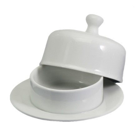 BIA Butter Dish - 6" Round