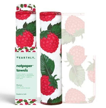 Earthly Notpaper Towels - Raspberry Lush