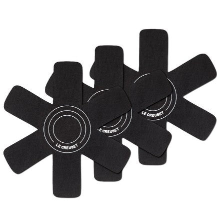 Le Creuset Cookware Protectors - Black