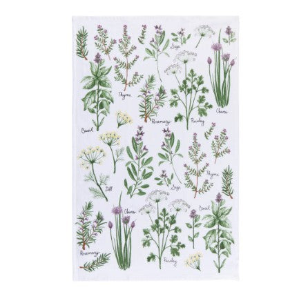 Now Designs Dishtowel - Terry Fresh Herbs