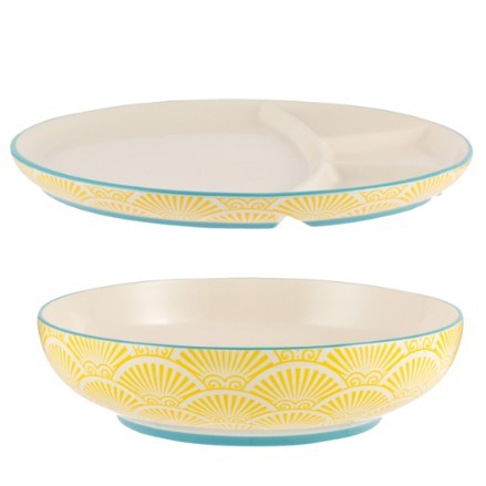 Typhoon Bowl & Devided Plate Set