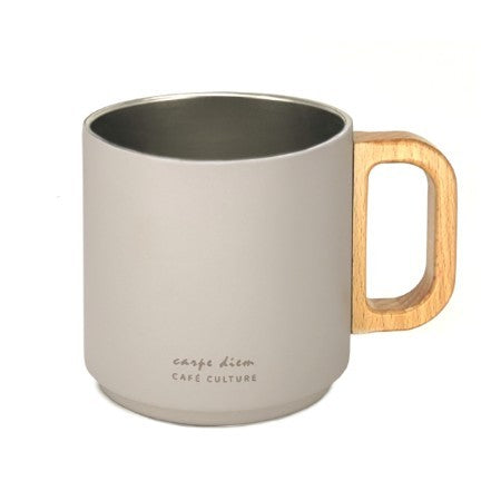 Cafe Culture Double Wall Mug - Taupe