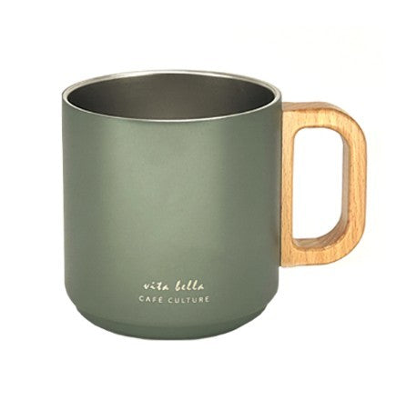 Cafe Culture Double Wall Mug - Green