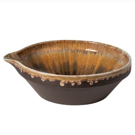 Costa Nova Mixing Bowl Large - Poterie Mocha Latte