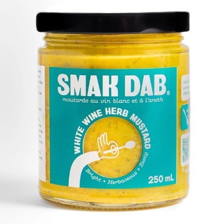 Smak Dab Mustard - White Wine & Herb