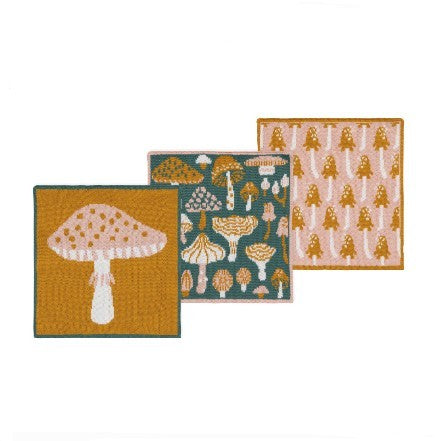 Danica Jubilee Knit Dishcloths - Mushroom Gems