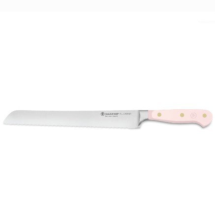 Wusthof Classic Double-Serrated Bread Knife - Pink Himalayan Salt