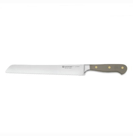 Wusthof Classic Double-Serrated Bread Knife - Velvet Oyster