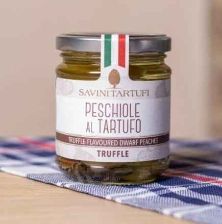 Savini Tartufi Truffle Flavored Dwarf Peaches - 175ml