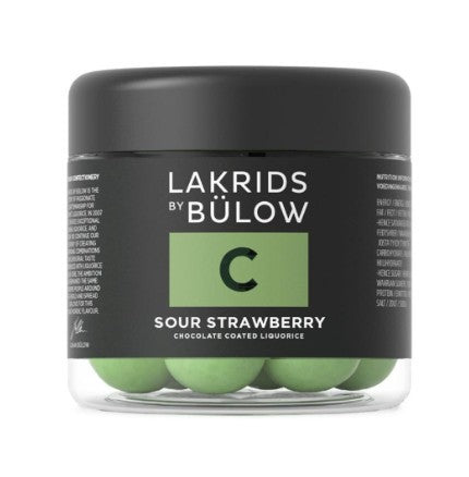 Lakrids by Bulow Chocolate Coated Licorice - C - Sour Strawberry